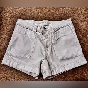 American Eagle Outfitters Women's White Jean Shorts